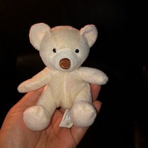 Vintage miniature plush toy “Velvet Teddy”for Mc Donald’s happy meal 2006